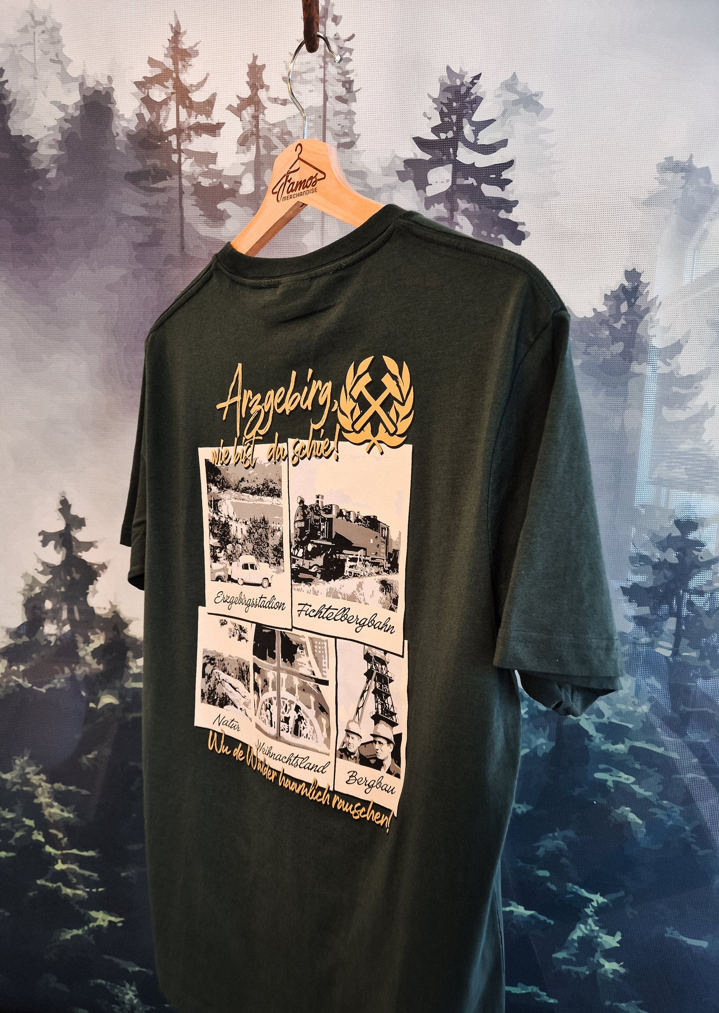 T-Shirt - Arzgebirg wie bist du schie! - Second Edition