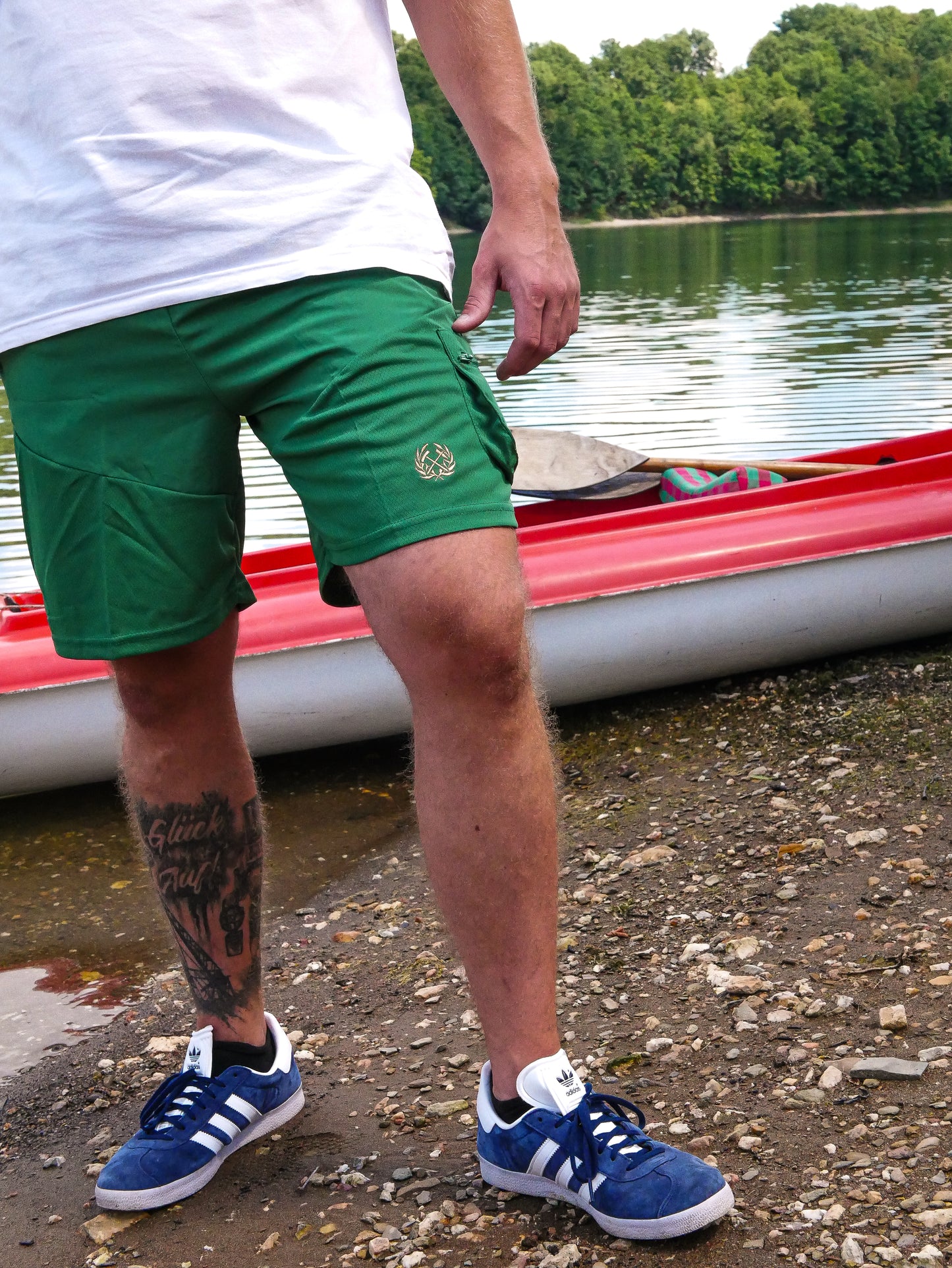 2in1 Shorts – Bade- & Sporthose in zwei Farben