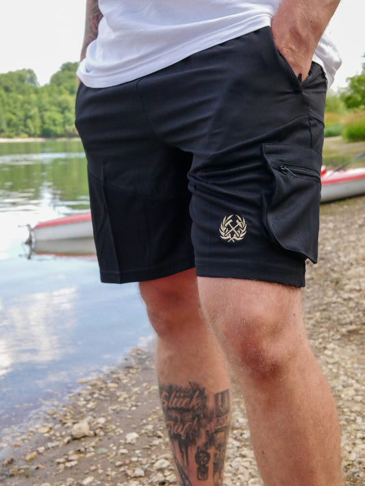 2in1 Shorts – Bade- & Sporthose in zwei Farben