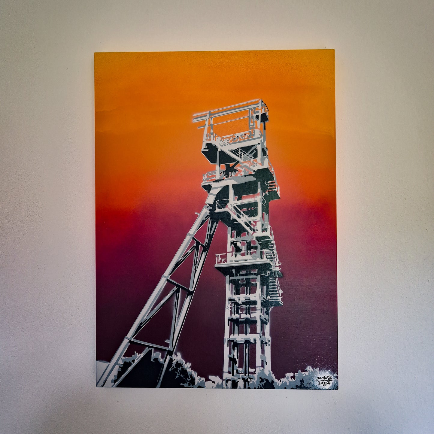 Leinwand "Sunset" – Limitiert auf 12 Stück