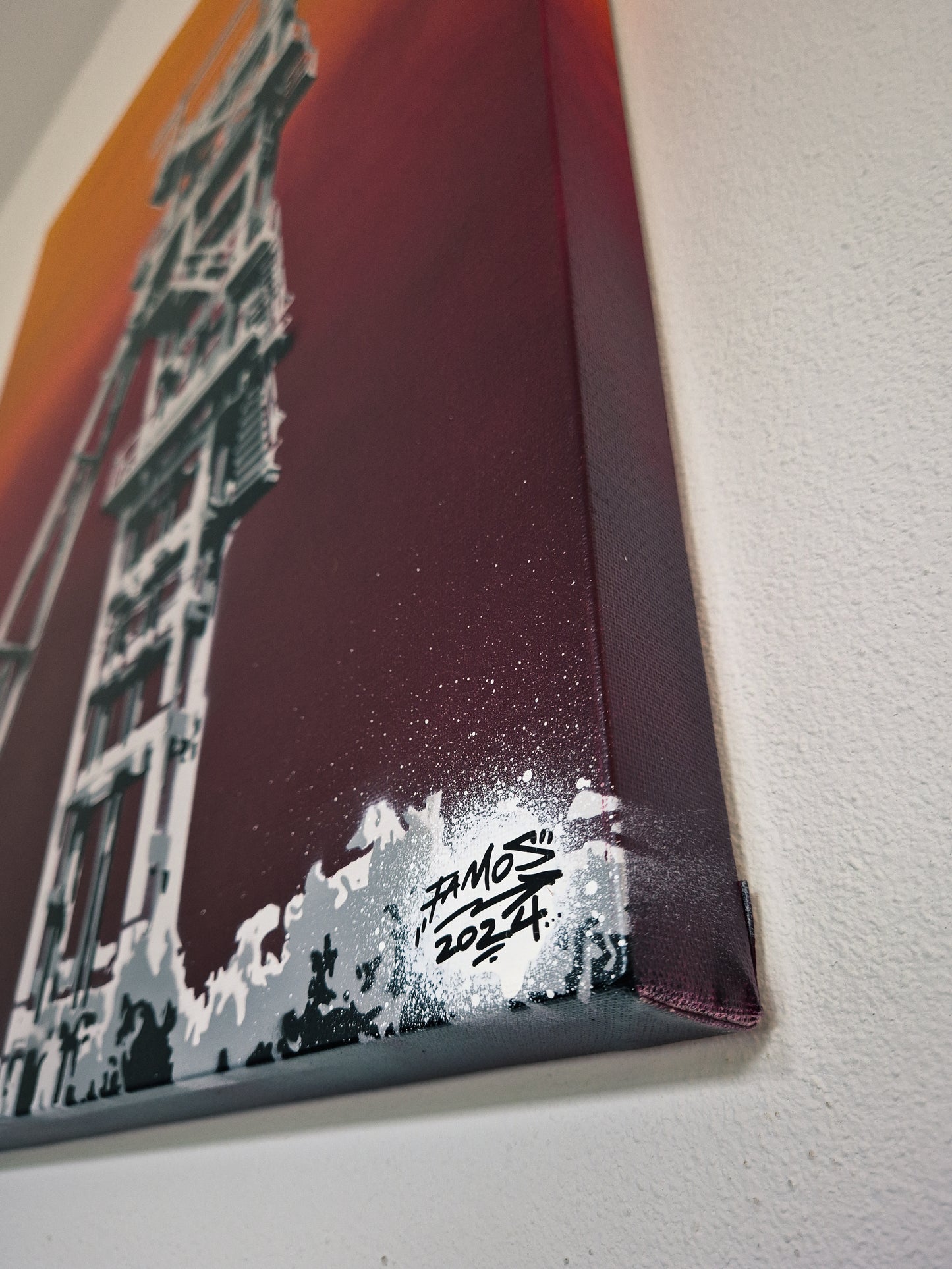 Leinwand "Sunset" – Limitiert auf 12 Stück
