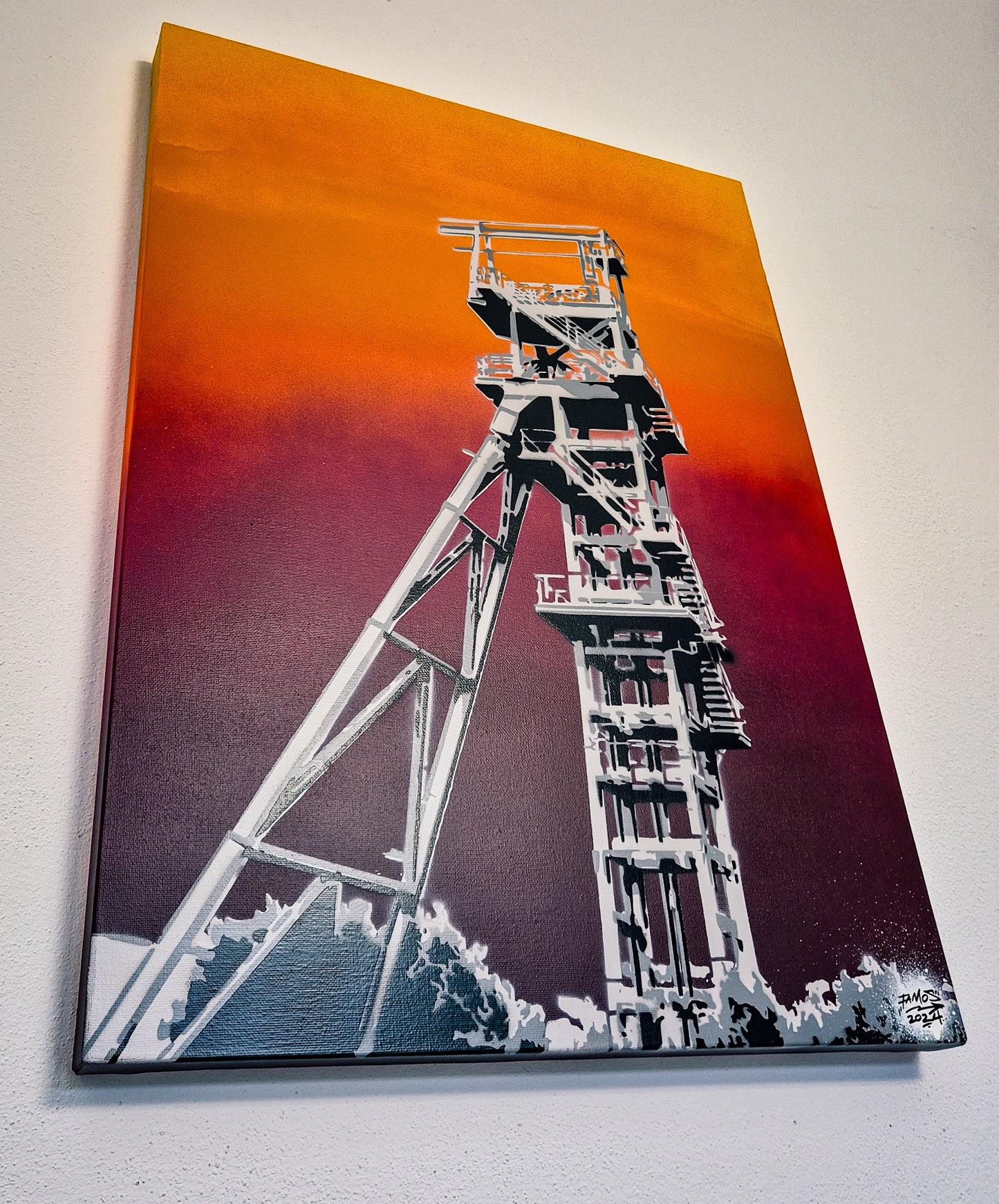 Leinwand "Sunset" – Limitiert auf 12 Stück