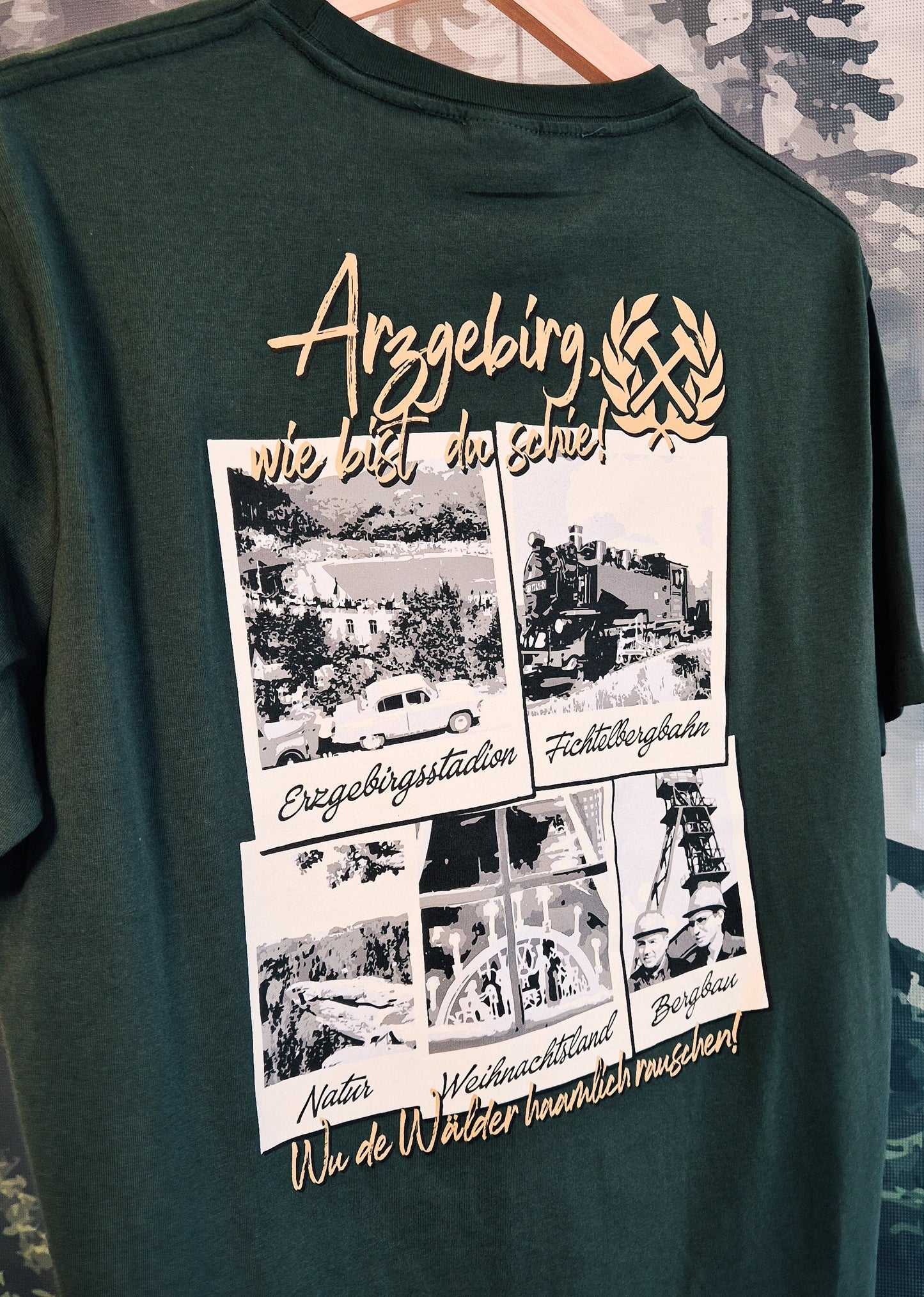 T-Shirt - Arzgebirg wie bist du schie! - Second Edition