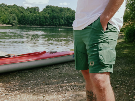 2in1 Shorts – Bade- & Sporthose in zwei Farben