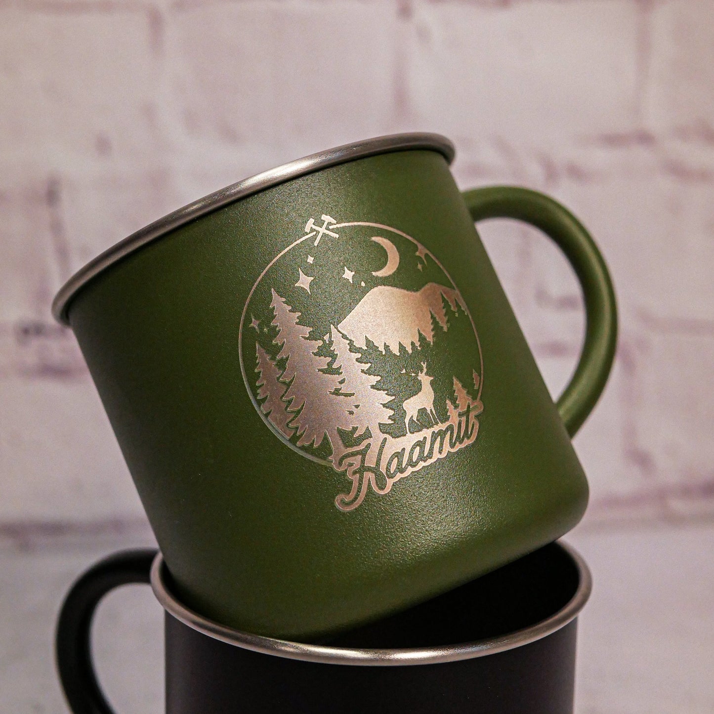 Edelstahltasse - "Haamit"