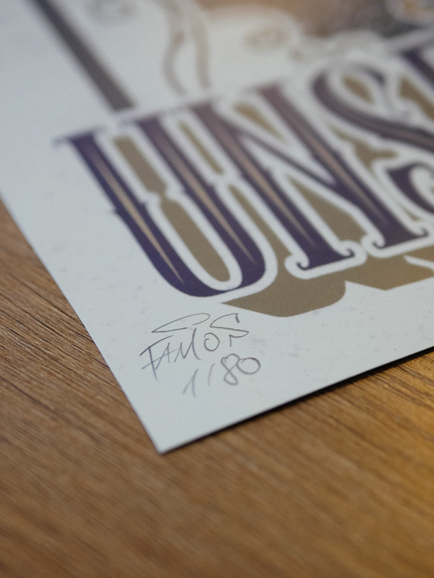 "Seit Generationen" Print - limitiert auf 80 Stück