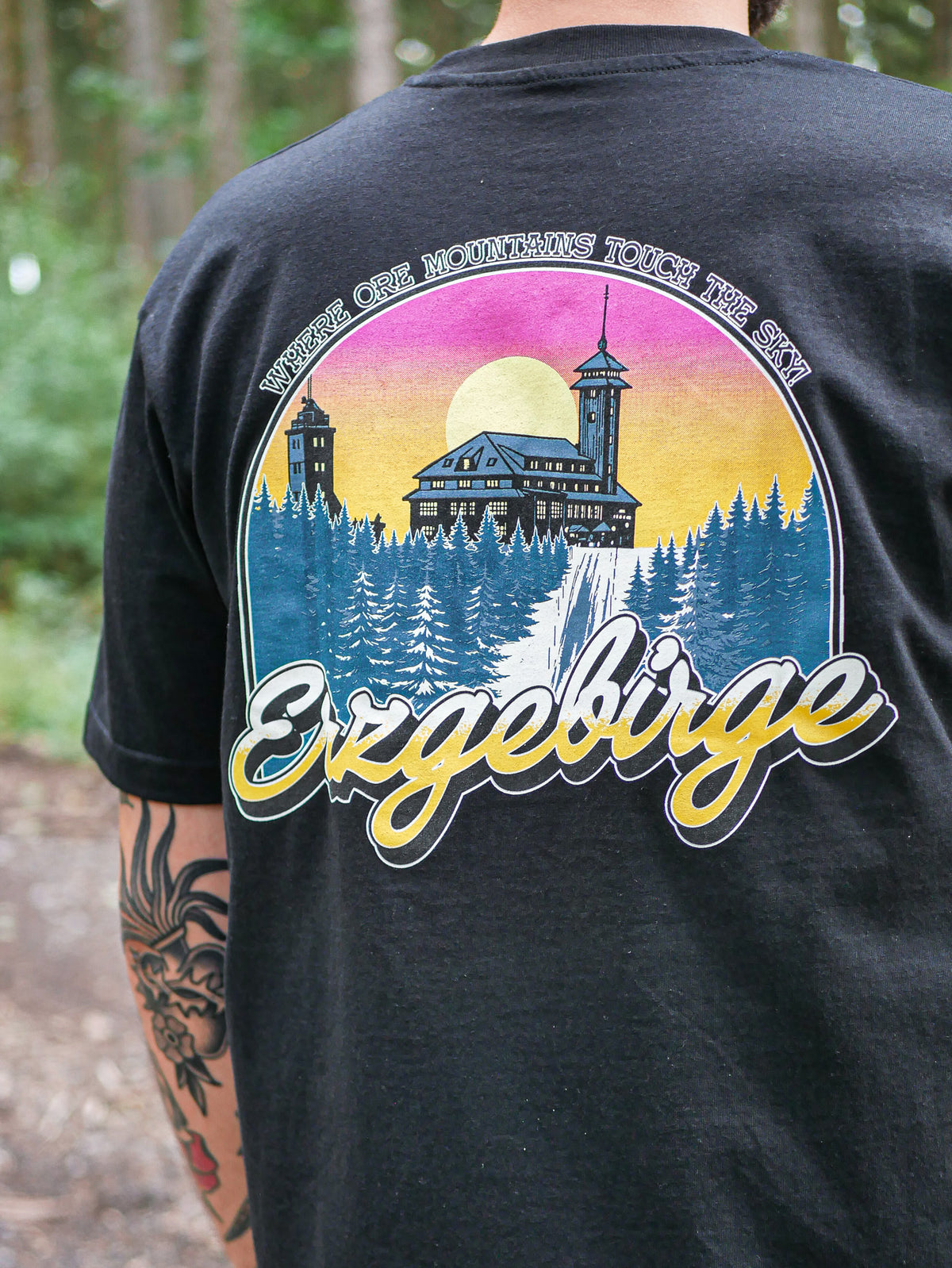 T-Shirt - Fichtelberg in 4 Farben