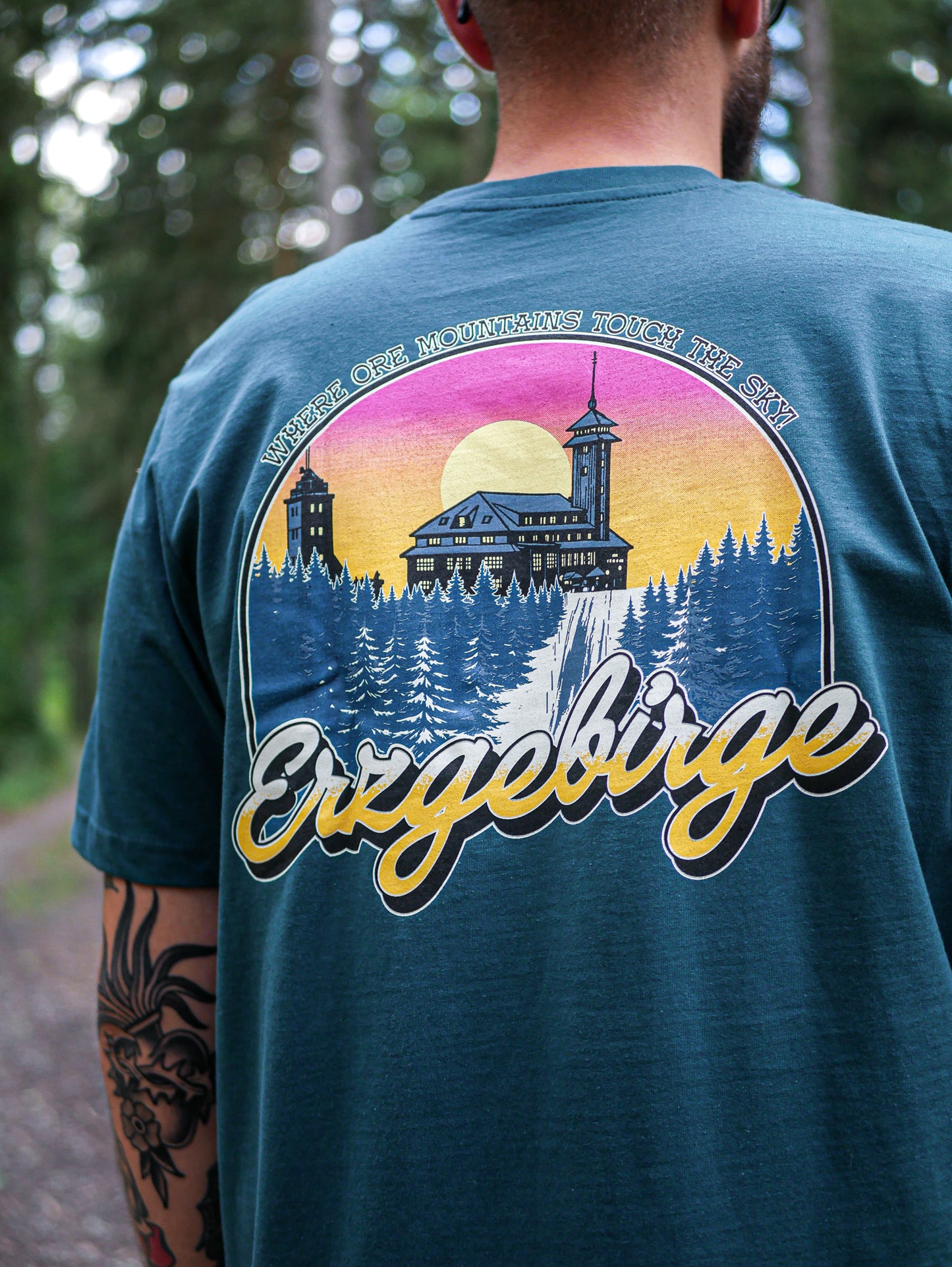 T-Shirt - Fichtelberg in 4 Farben
