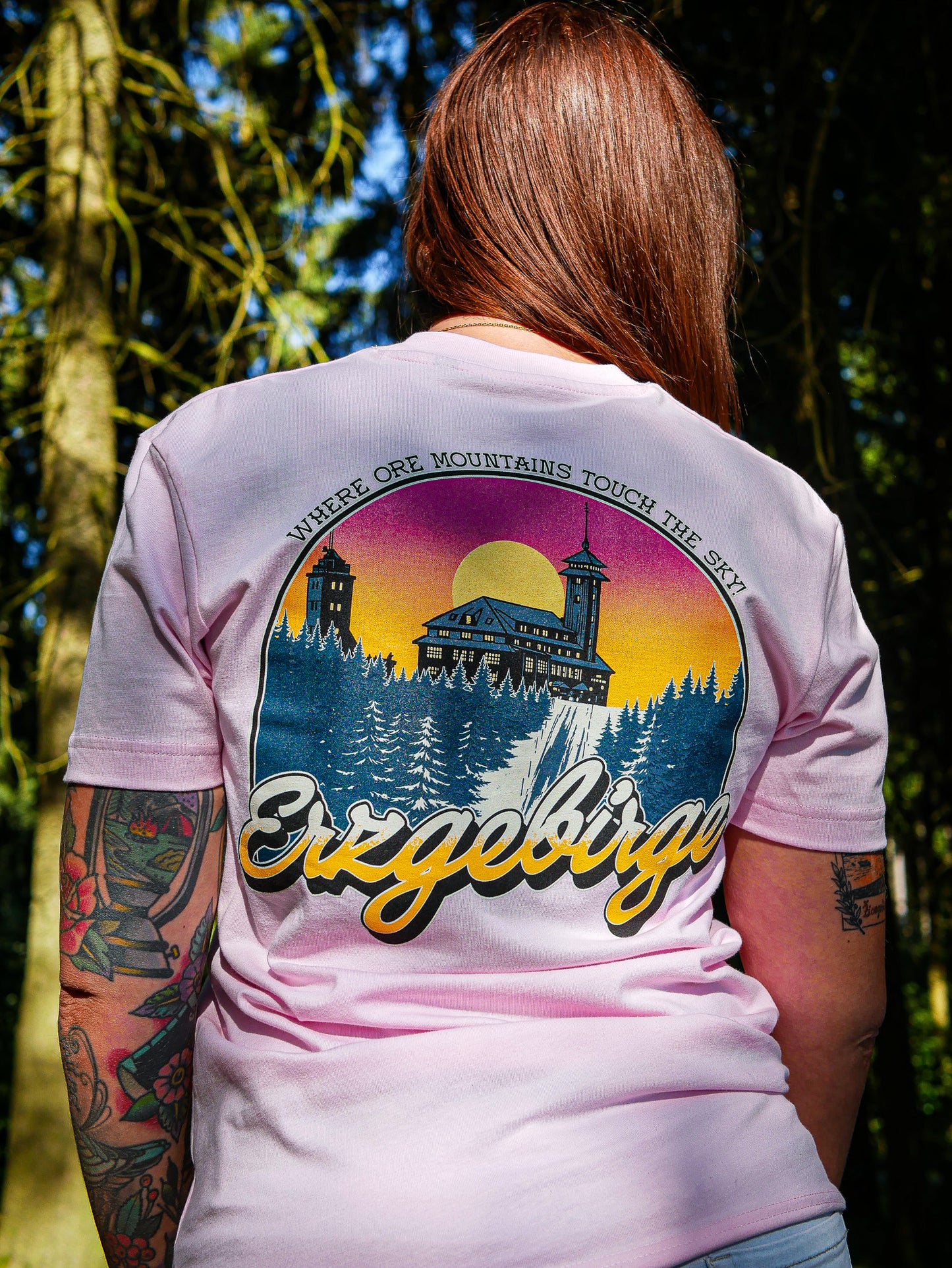 T-Shirt - Fichtelberg in 4 Farben