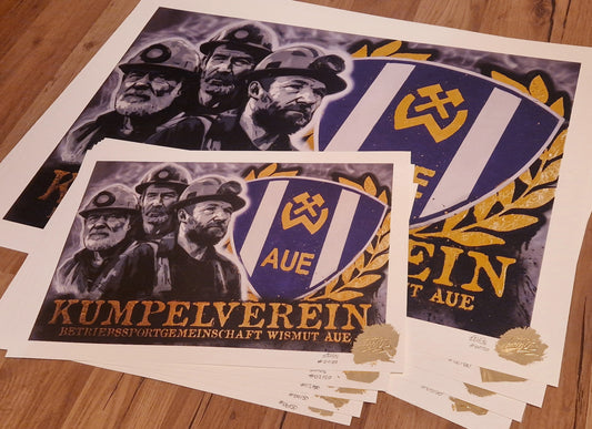 Kumpelverein Print in zwei Größen